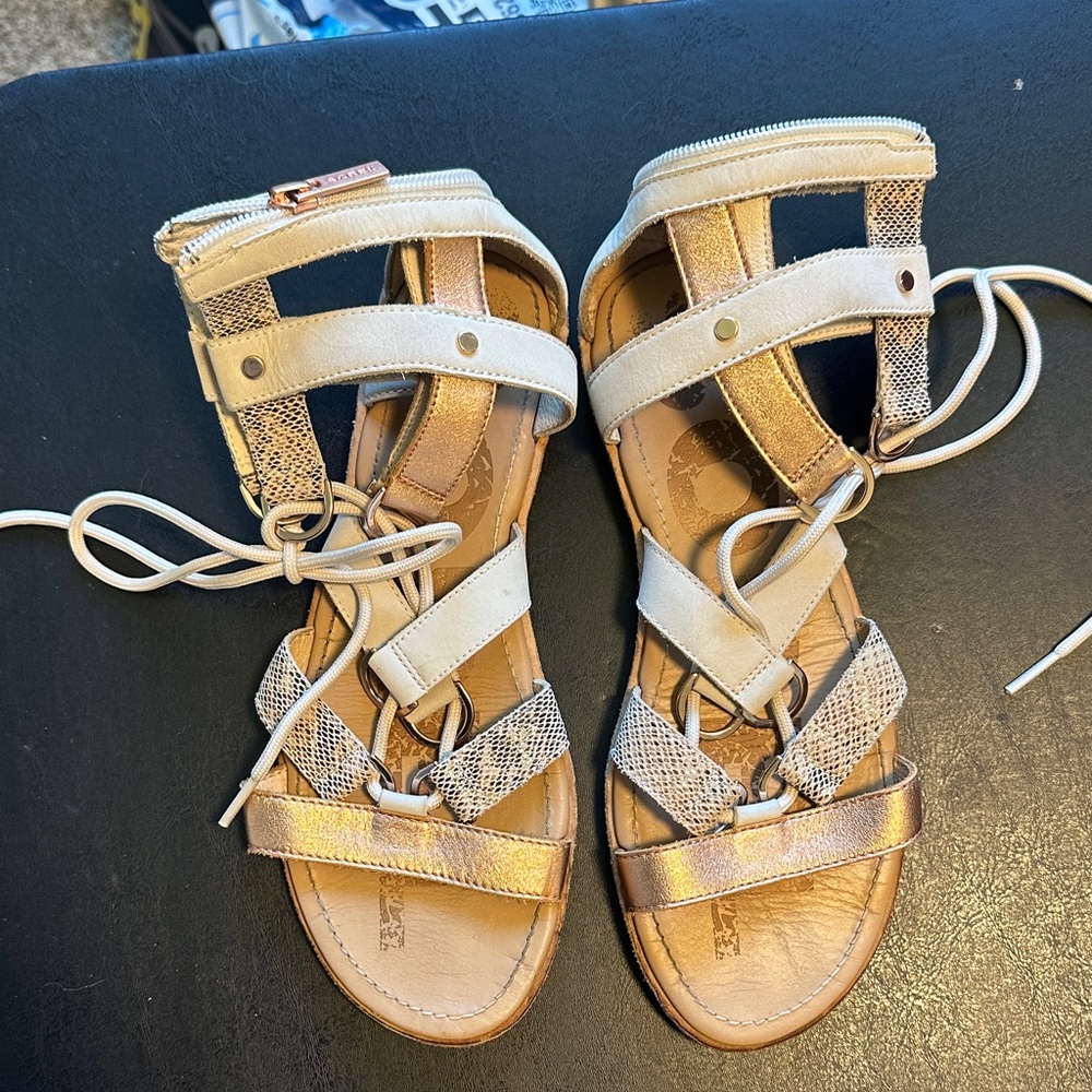 Sorel Women's Multi-Tone Strappy Sandals